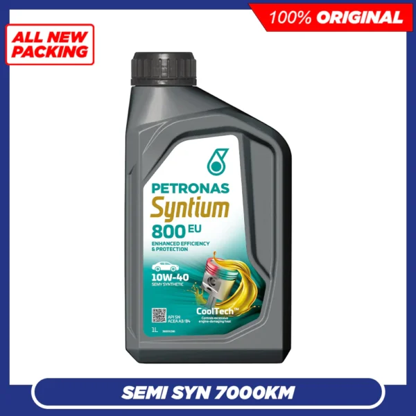 PETRONAS SYNTIUM 800 EU 10W40 SN Semi Synthetic Engine Oil (1L)